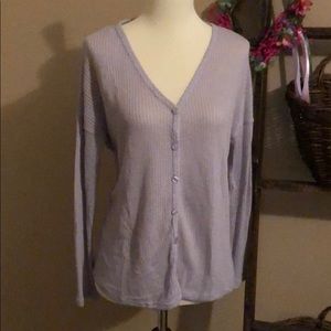Sadie & Sage Waffle Knit Burton Up NWT